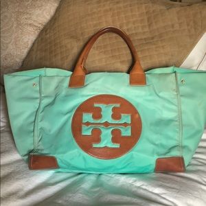Used Tory Burch beach bag